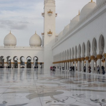 Самая большая мечеть. 2018. Абу-Даби.