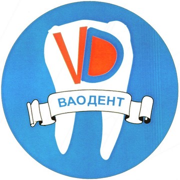 Логотип сети стоматологических клиник "ВаоДент".