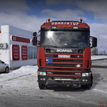 Грузовой эвакуатор Scania фото 2