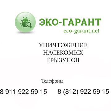 &quot;Эко-гагант&quot;: дезинсекция, дезинфекция, дератизация, уничтожение клопов фото 1