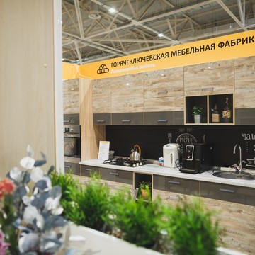 Новая кухня в модном стиле Лофт от Горячеключевской мебельной фабрики