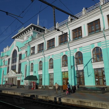 Железнодорожный вокзал г. Омска фото 2