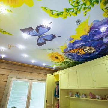 Натяжные потолки в Лобне фото 1