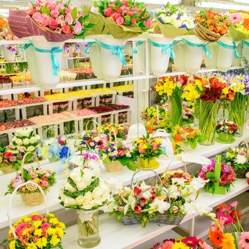Магазин Цветочный маркет 24 в Центральном районе фото 3