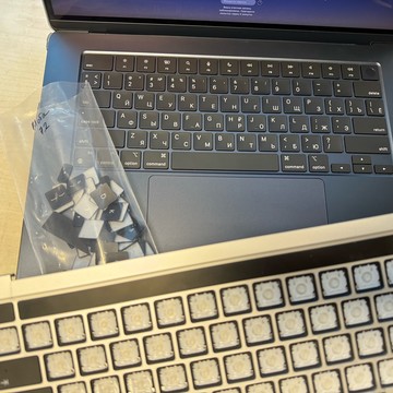Замена клавиш на MacBook - русификация 1ОО% оригинальными клавишами 