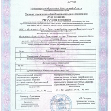 Английская школа-сад Министерство Знаний фото 2