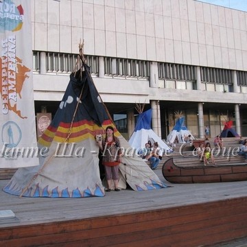 Индейское шоу Чанте Ша (индейцы и ковбои) фото 1