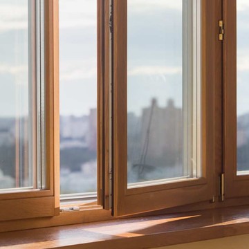 Деревянные окна СПб фото 1