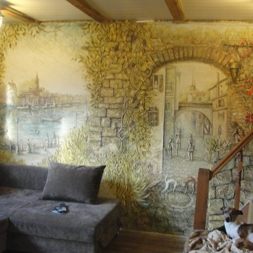 Роспись стен и потолков - NASTENY.RU фото 1