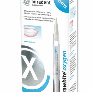 Доступная цена и возможность отбелить зубы до 5 оттенков за 2 недели его использования делают Mirawhite Oxygen одним из лучших отбеливающих карандашей без перекиси водорода на рынке. Подходит людям с чувствительными зубами. 