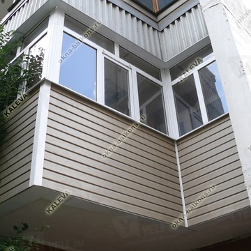 Двойной балкон фото