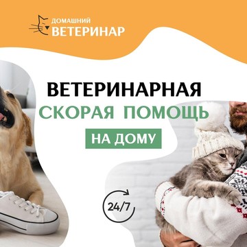 Ветеринарная служба Домашний ветеринар на улице Академика Грушина фото 1
