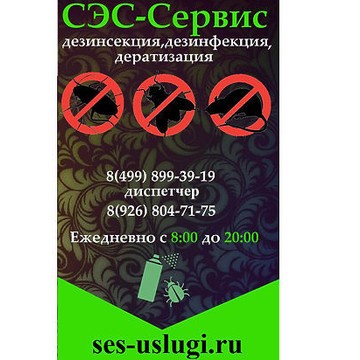 СЭС-Сервис - уничтожение клопов, уничтожение тараканов фото 1