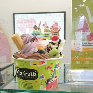 Кафе замороженного йогурта Tutti Frutti Frozen Yogurt в Железнодорожном районе фото 1