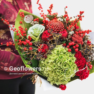 Служба доставки цветов GeoFlowers на Новинском бульваре фото 2