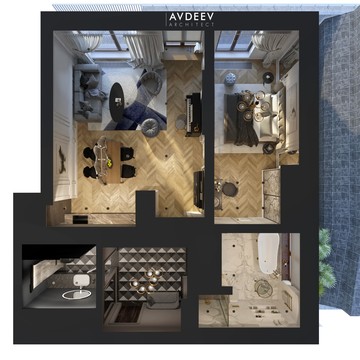 Дизайн студия AVDEEV ARCHITECT на Миллионной улице фото 2