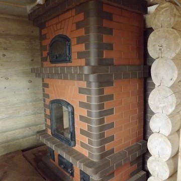 Печи и камины из кирпича фото 1