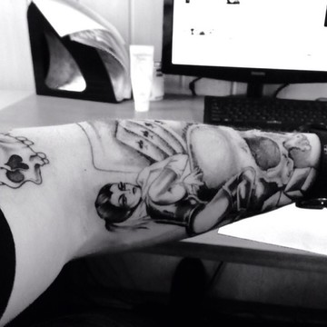 Сделать татуировку в студии O.S.Tattoo Москва частный мастер тату и татуажа. фото 2