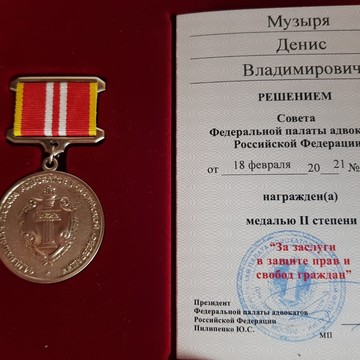 защитник и адвокат по уголовным делам Денис Музыря фото 1