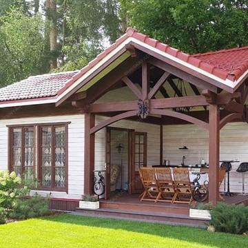 Русская деревня Комплексное обустройство загородного участка фото 3