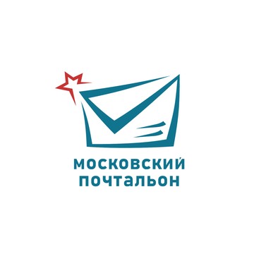 Обновленный логотип Курьерской службы "Московский почтальон"