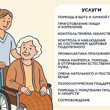 Забота+ патронажная помощь, уход за инвалидами фото 2