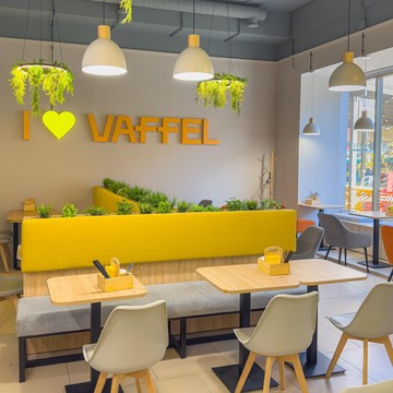 Кафе норвежского стритфуда Vaffel фото 2