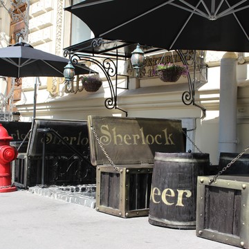 Шерлок на улице Чайковского фото 2