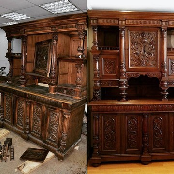 Реставрация антикварной мебели на улице Кулакова фото 1