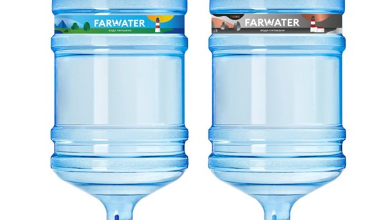 Бутилированная питьевая вода farwater 19л люкс
