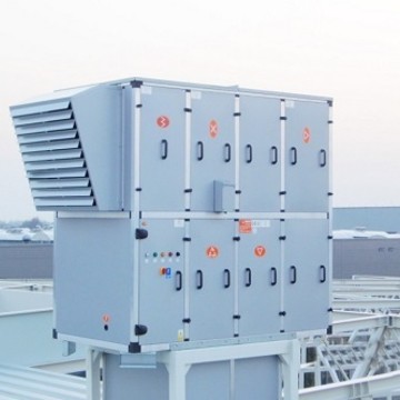 Крышная безканальная вентиляционная-отопительная установка OPTIMA TOP