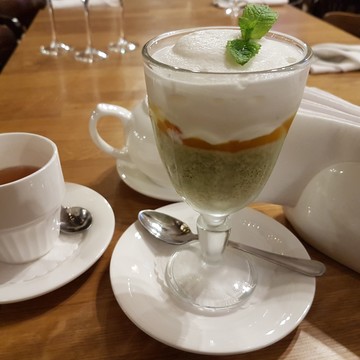 Десерт Панакота "Зелёный чай"