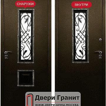 Металлические и межкомнатные двери Гранит на улице Хабарова фото 2