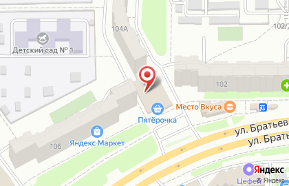Компания Инструменты-для-дома.рф на улице Братьев Кашириных на карте