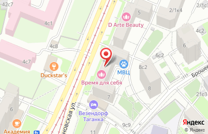 Ателье Модель на Абельмановской улице на карте