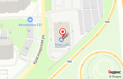 Автосервис в Москве на карте