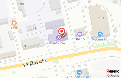 Йошкар-Олинский Технический центр ДОСААФ России, НОУ на карте