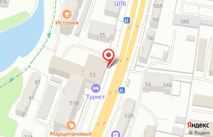 Арт-ресторан Галерея в Ленинградском районе на карте
