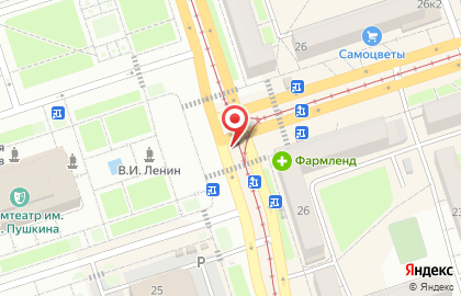 Многолестниц на карте