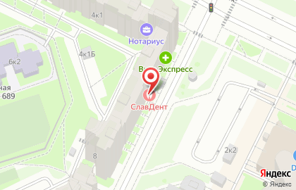 Студия дизайна взгляда Vlasova lab в переулке Клочков на карте