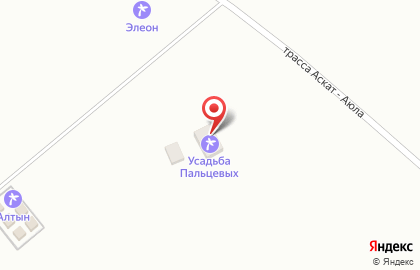 Усадьба Пальцевых Фазенда Алтай на карте