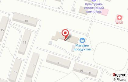 Продуктовый магазин Новый север на карте