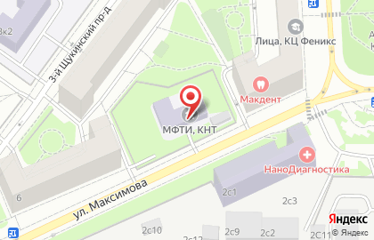 Московский физико-технический институт (национальный исследовательский университет) в Москве на карте