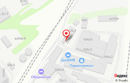 Производственно-торговая компания Форест на улице Ермакова Роща на карте