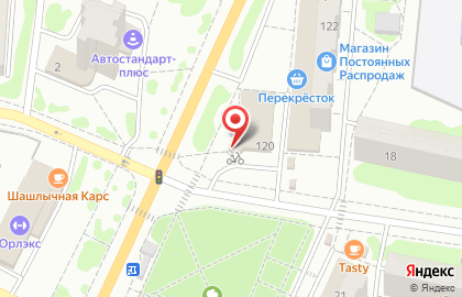 Магазин кондитерских изделий Вкусняшки на Октябрьской улице на карте