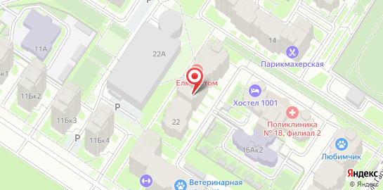 Боксерский клуб Underground Boxing Club на карте