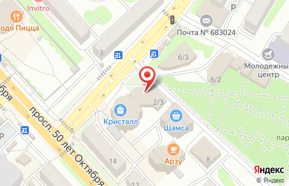 Салон матрасов и кроватей Райтон в Петропавловске-Камчатском на карте