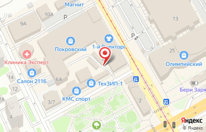 Первая мастерская в Центральном округе на карте