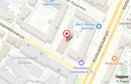 Банкомат Газпромбанк в Воронеже на карте