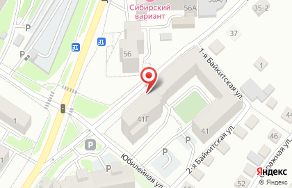 Продовольственный магазин Арбат в Октябрьском районе на карте
